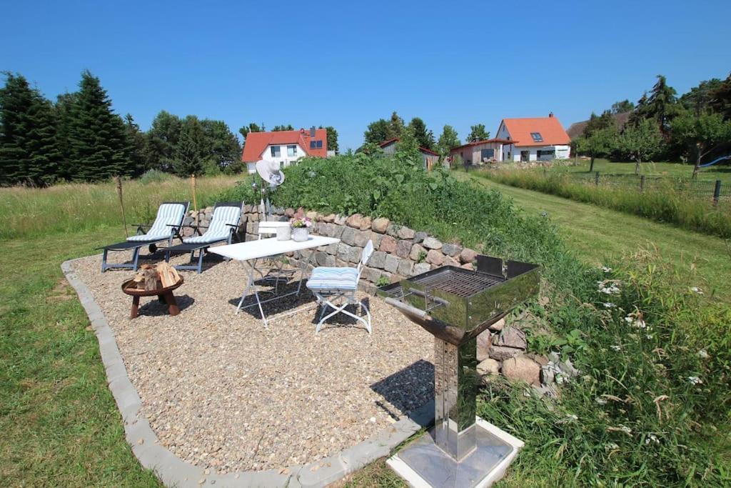 Ferienwohnung Mit Haffblick In Stolpe Ot Gummlin Usedom 스톨페 외부 사진